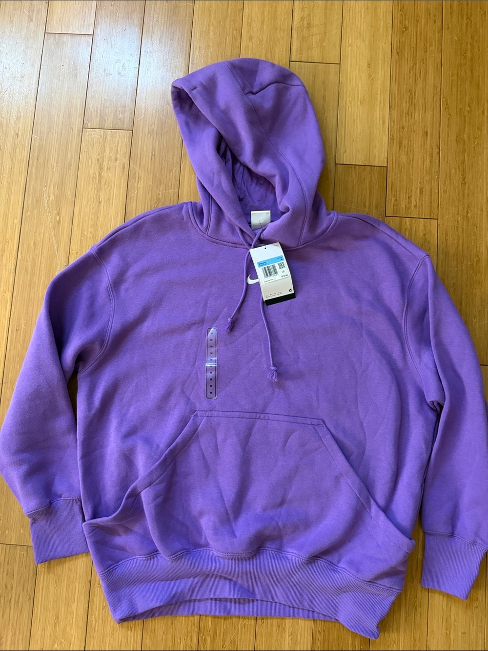 Nike Lavender Hooded Pullover Sweatshirt
